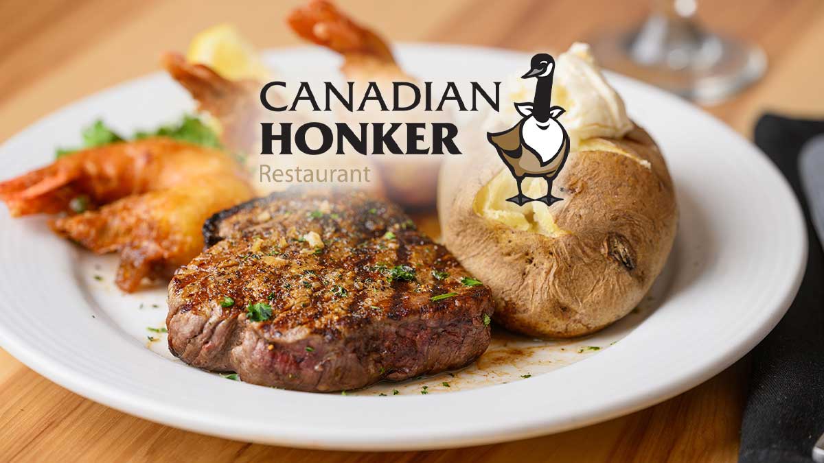 Savor the delightful menu offerings at Canadian Honker, where each dish promises a memorable dining experience.